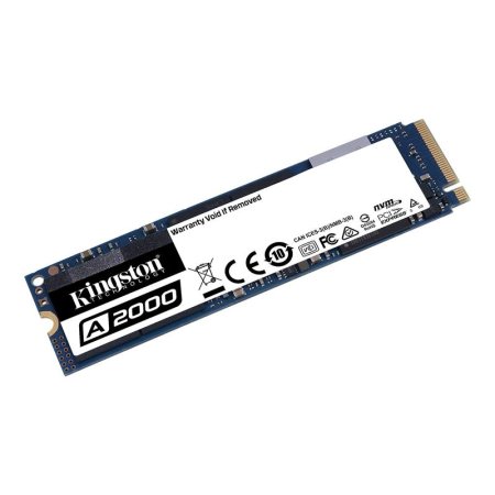 1 - Накопитель SSD 500 GB M.2 NVMe Gen3.0 x4 Kingston A2000 M.2 2280 PCIe (SA2000M8/500G)