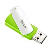 USB флеш 64GB Apacer AH335 Green/White