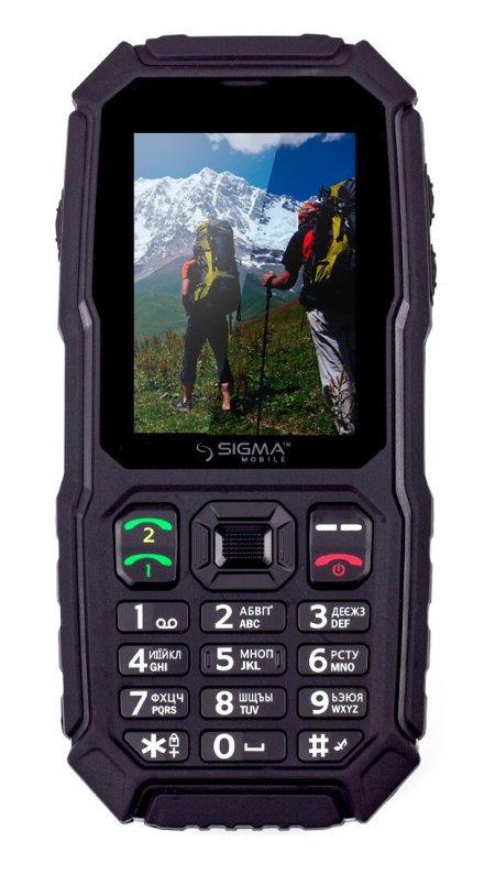 0 - Мобильный телефон Sigma mobile X-treme ST68 Black