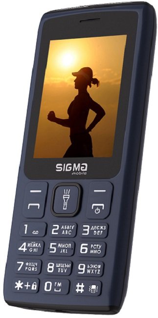 3 - Мобильный телефон Sigma mobile X-style 34 NRG Blue