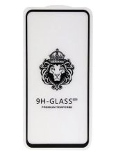 Защитное стекло полный клей LION iPhone 7/8 Plus Black