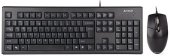 Комплект (клавиатура, мышь) A4Tech KR-8372 Black