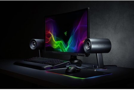 4 - Акустическая система 2.0 Razer Nommo Chroma Black (RZ05-02460100-R3G1)