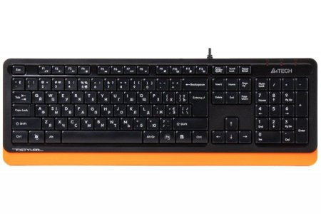 0 - Клавиатура A4Tech FK10 Black/Orange