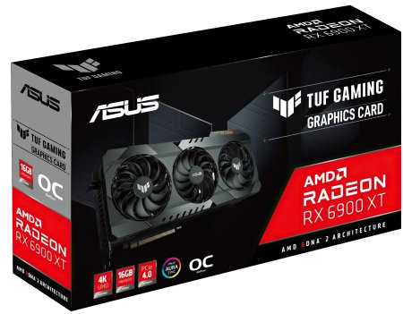 4 - Видеокарта Asus AMD Radeon RX 6900 XT 16GB GDDR6 TUF Gaming OC (TUF-RX6900XT-O16G-GAMING)