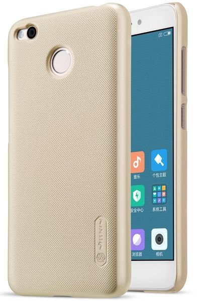 1 - Чехол для смартфона NILLKIN Xiaomi Redmi 4X - Frosted Shield (Gold)