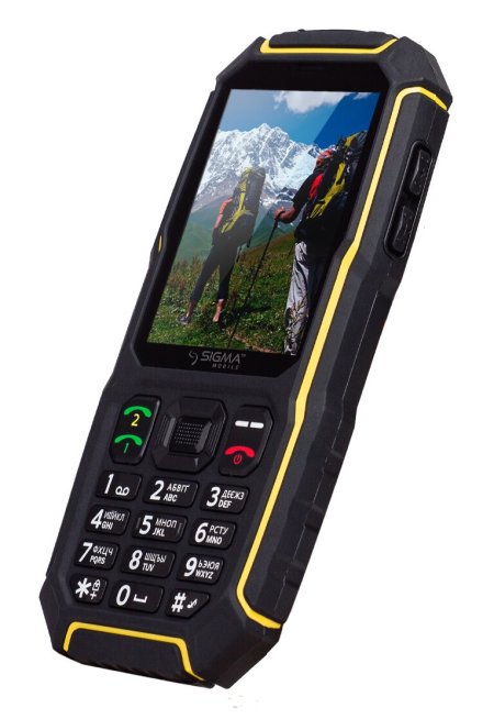 2 - Мобильный телефон Sigma mobile X-treme ST68 Black Yellow