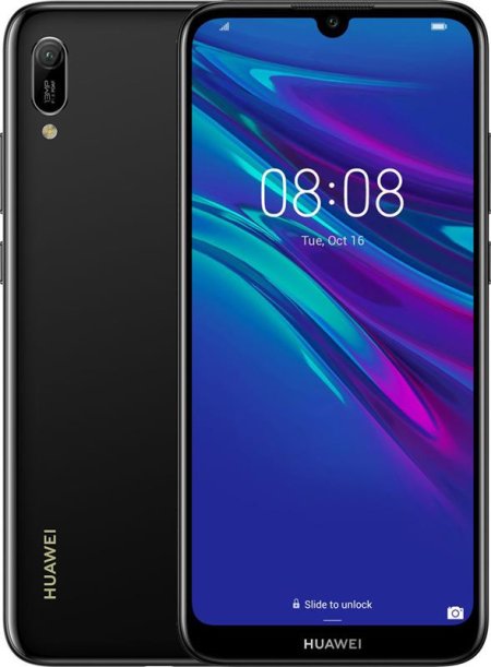 0 - Смартфон Huawei Y6 2019 2/32GB Dual Sim Midnight Black