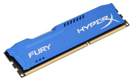2 - Оперативная память DDR3 8GB/1600 Kingston HyperX Fury Blue (HX316C10F/8)