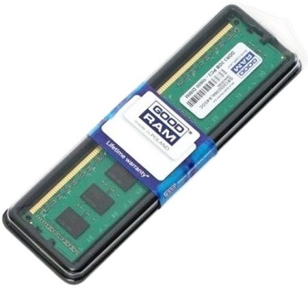 0 - Оперативная память Goodram DDR3 4GB/1600 (GR1600D364L11S/4G)