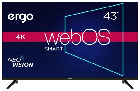 12 - Телевизор Ergo 43WUS9000