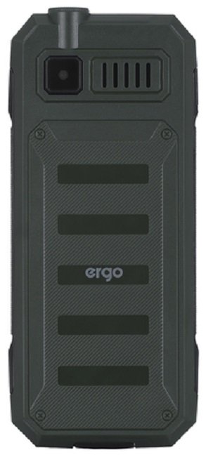 2 - Мобильный телефон Ergo F248 Defender Dual Sim Green