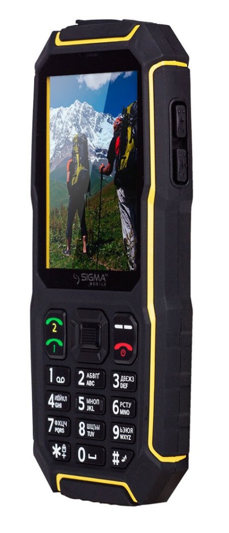 4 - Мобильный телефон Sigma mobile X-treme ST68 Black Yellow
