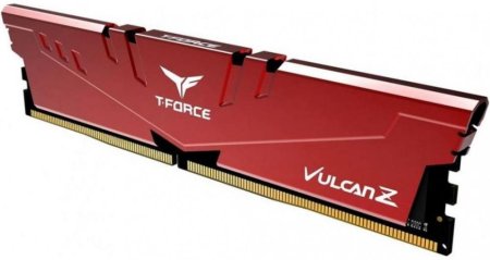 3 - Оперативная память DDR4 8GB/3200 Team T-Force Vulcan Z Red (TLZRD48G3200HC16C01)