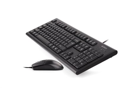 3 - Комплект (клавиатура, мышь) A4Tech KRS-8520D Black