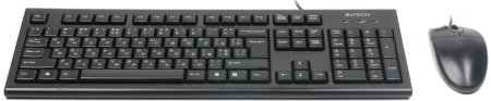 0 - Комплект (клавиатура, мышь) A4Tech KR-8520D Black