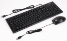 2 - Комплект (клавиатура, мышь) A4Tech KR-8372 Black