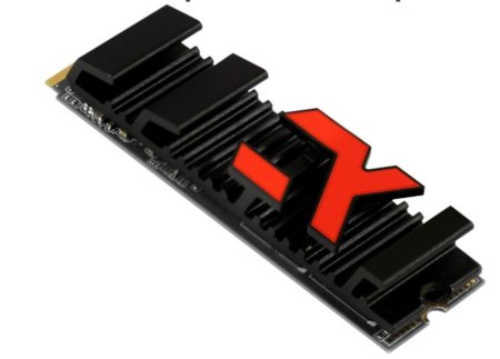 2 - Накопитель SSD 500 GB Goodram Iridium Ultimate X M.2 2280 PCIe NVMe 4.0 (IRX-SSDPR-P44X-500-80)