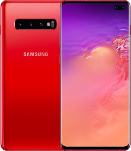 1 - Смартфон Samsung Galaxy S10+ (SM-G975) 8/128GB Dual Sim Red