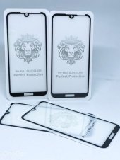 Защитное стекло полный клей LION Samsung A30 2019/A50 2019/M30 2019 Black