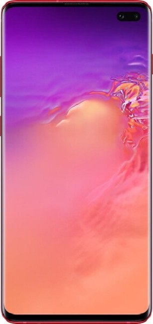 0 - Смартфон Samsung Galaxy S10+ (SM-G975) 8/128GB Dual Sim Red