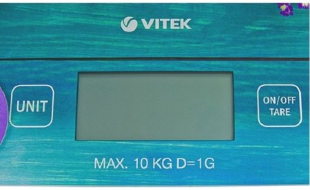 4 - Весы кухонные Vitek VT-2415 Blue
