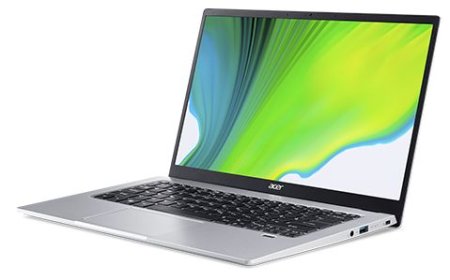 3 - Ноутбук Acer Swift 1 SF114-34-P889 (NX.A77EU.00E) Pure Silver