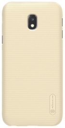 0 - Чехол для смартфона NILLKIN Samsung J3 (2017)/J330 - Frosted Shield (Gold)
