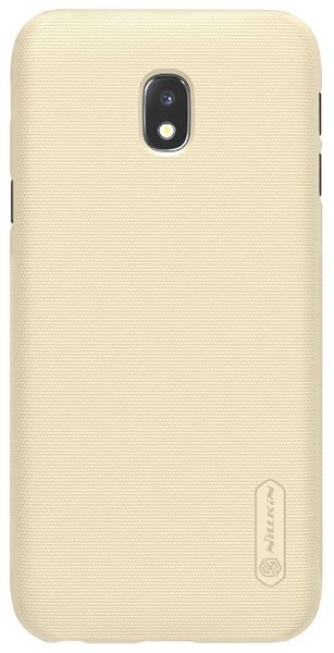 0 - Чехол для смартфона NILLKIN Samsung J3 (2017)/J330 - Frosted Shield (Gold)