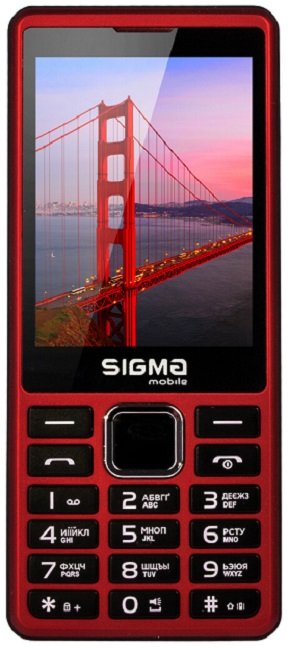 0 - Мобильный телефон Sigma mobile X-style 36 Point Red