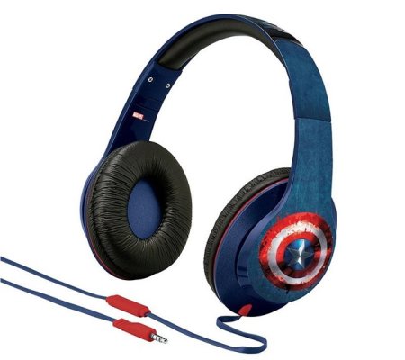 0 - Наушники eKids/iHome Marvel Avengers Civil War Captain America Mic