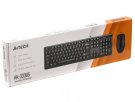 2 - Комплект (клавиатура, мышь) A4-Tech KK-3330S Black