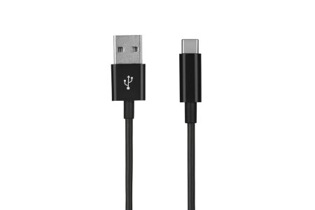 0 - Кабель 2E USB-A - USB-C 3.0 Molding Type, 1m, (2E-CCTAB-BL) black