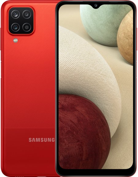0 - Смартфон Samsung Galaxy A12 (SM-A127FZRVSEK) 4/64GB Red