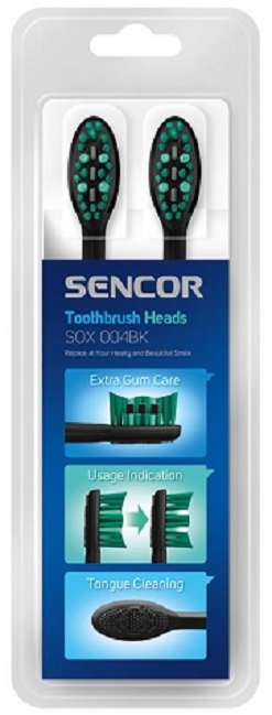 2 - Насадки для зубной щетки Sencor SOX004BK