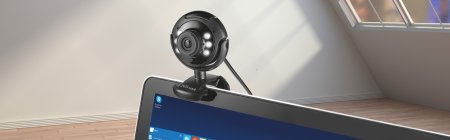 4 - Веб-камера Trust SpotLight Webcam Pro