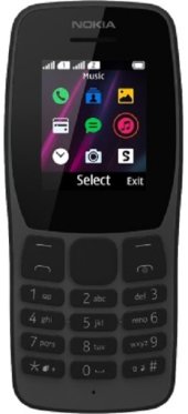 Мобильный телефон Nokia 110 Dual Sim (TA-1192) Black