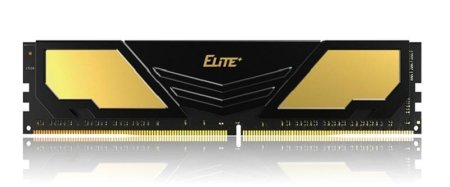 0 - Оперативная память DDR4 4GB/2400 Team Elite Plus Gold/Black (TPD44G2400HC1601)