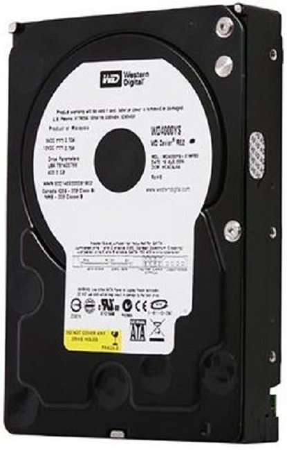 1 - Жесткий диск HDD SATA 400 GB WD 7200prm 16MB (WD4000YS)
