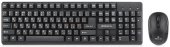 Комплект (клавиатура, мышь) беспроводной REAL-EL Standard 550 Kit Black