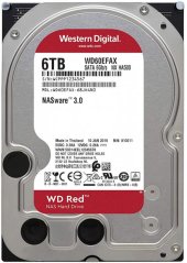 Жесткий диск HDD SATA 6 TB WD Red NAS 5400rpm 256MB (WD60EFAX)