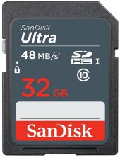 Карта памяти SanDisk 32GB SDHC C10 UHS-I R48MB/s Ultra
