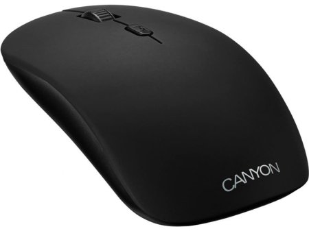 4 - Мышь Canyon CND-CMSW400PG Black/Blue Penguin