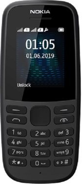 Мобильный телефон Nokia 105 DS (TA-1174) Black