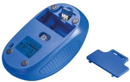 1 - Беспроводная мышь TRUST Primo Wireless Mouse blue