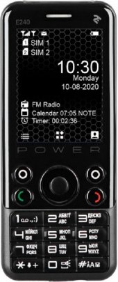 Мобильный телефон 2E E240 POWER Dual Sim Black