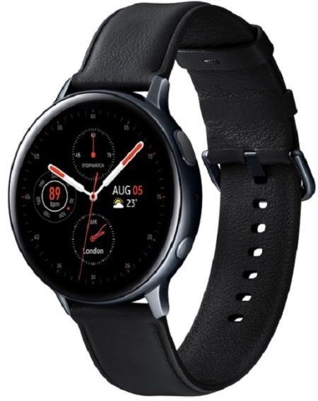 1 - Смарт-часы Samsung Galaxy watch Active 2 Stainless steel 44mm (R820) Black