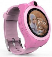 Детские смарт-часы GoGPS ME K19 Розовые