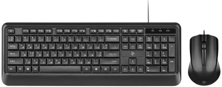 0 - Комплект (клавиатура, мышь) 2E MK404 Black