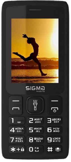0 - Мобильный телефон Sigma mobile X-style 34 NRG Black